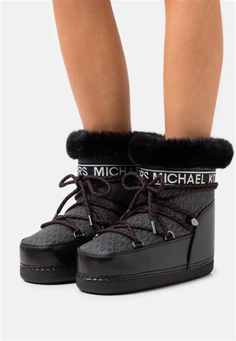 michael kors black ankle booties|Michael Kors snow boots.